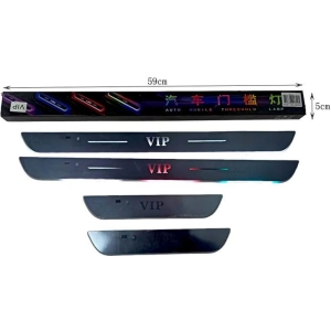 LED Διακοσμητικά Μαρσπιέ Πόρτας Εσωτερικά Αυτοκόλλητα RGB - Auto mobile threshold lamp