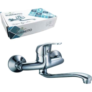 Rubinetto Μπαταρία Νεροχύτη Τοίχου Με Μακρύ Στόμιο – Wall Mounted Kitchen Faucet With Long Spout