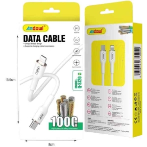 Alternative view of Andowl Καλώδιο δεδομένων Type-c σε Lightning 3Α 1m Q-SJ20 - Data Cable
