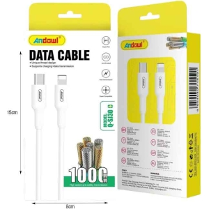 Alternative view of Andowl Καλώδιο δεδομένων Type-c σε Lightning 3Α Q-SJ30 - Data Cable
