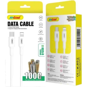 Andowl Καλώδιο δεδομένων Type-c σε Lightning 3Α Q-SJ30 - Data Cable