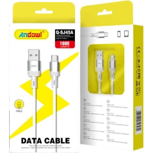 Andowl Καλώδιο Φόρτισης και Δεδομένων Type-C Q-SJ45A – Data Cable