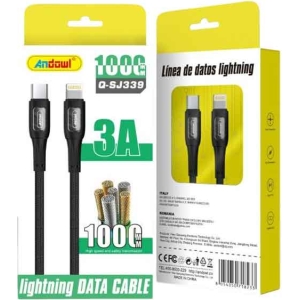 Andowl Καλώδιο δεδομένων Type-c σε Lightning 5Α Q-SJ339 - Data Cable