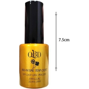 Alternative view of QBD no wipe top coat 12ml βερνίκι νυχιών