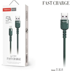 Tranyoo Καλώδιο δεδομένων Lightning-IOS 5A T-X15l - Fast charger lighting cable