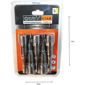 Uruisi Σετ καρυδάκια μαγνητικά 8x65mm - Screw driver vit set
