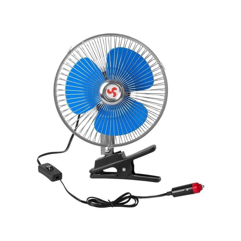 Ανεμιστήρας Αυτοκινήτου 10″ με Κλιπ – 12V Περιστρεφόμενος – Oscillating Fan - Image 3