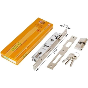 Κλειδαριά πόρτας 153U - Mortise lock with cylinde 153U