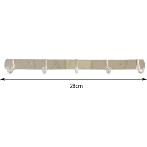 Alternative view of Μεταλλική κρεμάστρα τοίχου 28cm – Metallic wall hanger