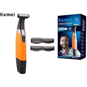 Kemei KM-1910 Ξυριστική Μηχανή Προσώπου / Σώματος Επαναφορτιζόμενη - Facial Trimmer