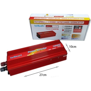 Alternative view of LaiRunH Inverter Αυτοκινήτου 1500W 12V – Power Inverter