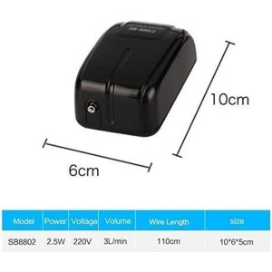 Alternative view of Sobo Αεραντλία Ενυδρείου SB-8802 - Aquarium Air Pump