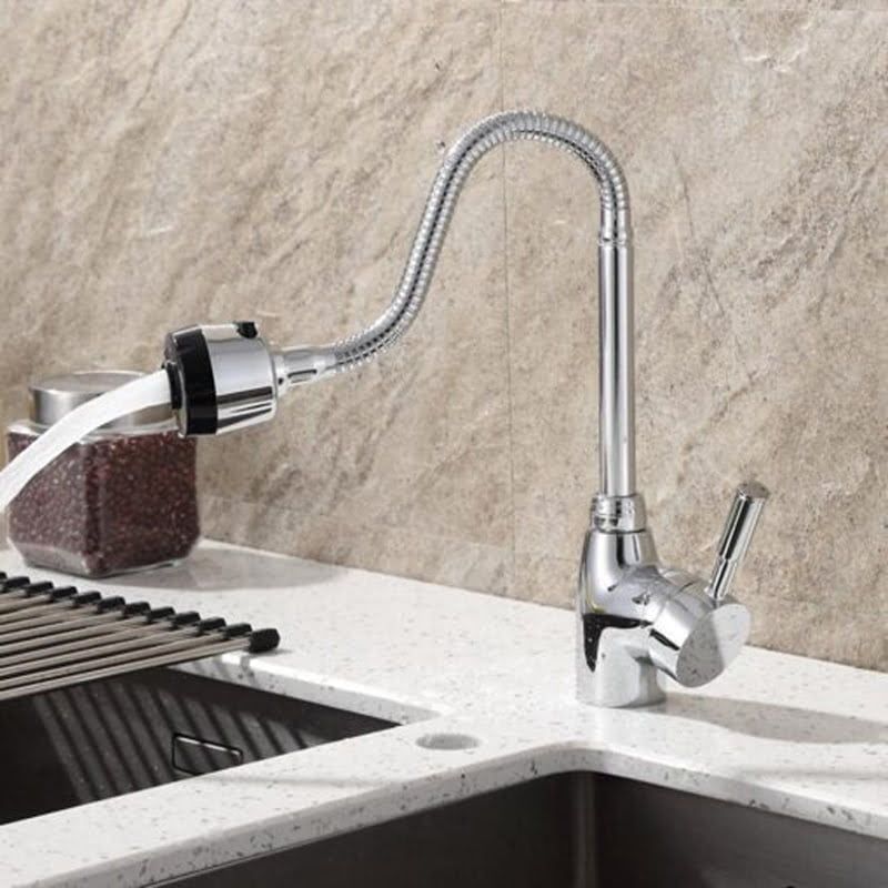 Προέκταση βρύσης 360ᵒ περιστρεφόμενη - 360ᵒ Degree Rotation Sink Faucet - Image 6