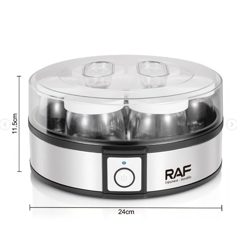 RAF Ηλεκτρικός Αφρογαλιέρας / Συσκευή Παρασκευής Γάλακτος 20W R-14400 - Yogurt Maker - Image 3