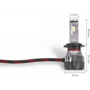 Alternative view of LED Φώτα αυτοκινήτου H7 9-32V - LED Bulb Car Headlight