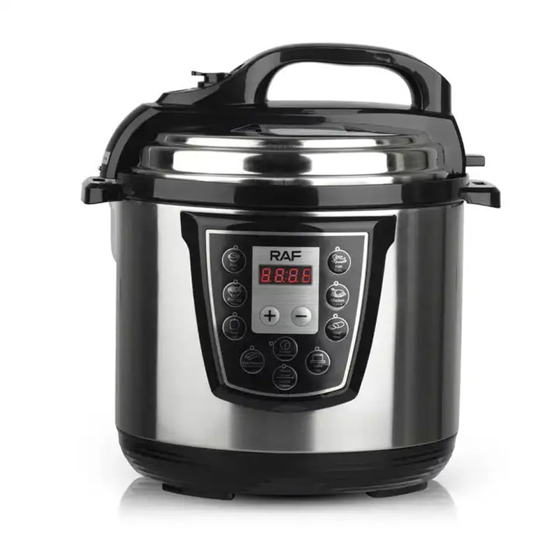 RAF Ηλεκτρικός Πολυμάγειρας 6.0L 1000W R.177 - Electric Pressure Cooker - Image 5