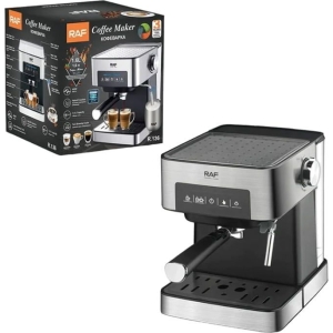 RAF Καφετιέρα Εσπρεσσιέρα με Ακροφύσιο 1.6L 850W R.136 - Espresso Coffee Maker