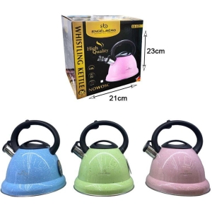 Alternative view of Engelberg Τσαγιερό από Ανοξείδωτο Ατσάλι 3.2L EB-605 - Whistling Kettle Stainless Steel