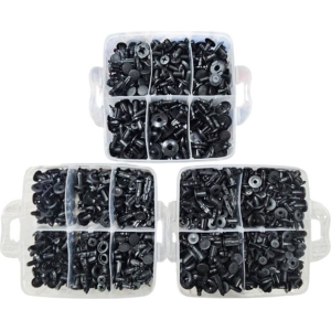 Alternative view of Σετ 620 Πλαστικά Κλιπς Αυτοκινήτου με Θήκη Οργάνωσης - Car Plastic Clips Set with Organizer Case