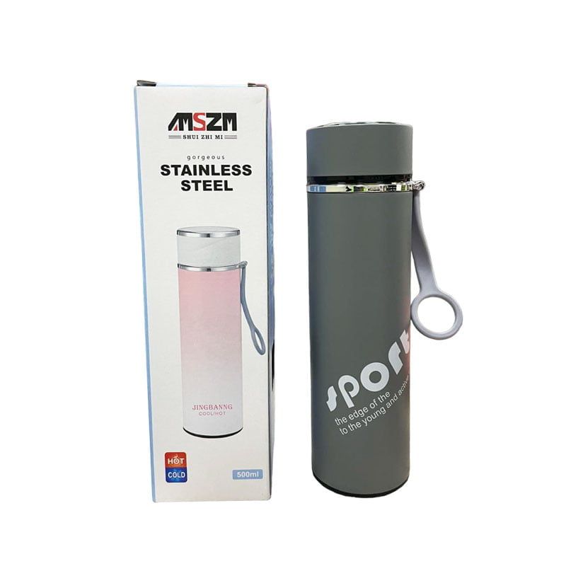 MSZM Μπουκάλι Θερμός 500mL - Stainless Steel Bottle