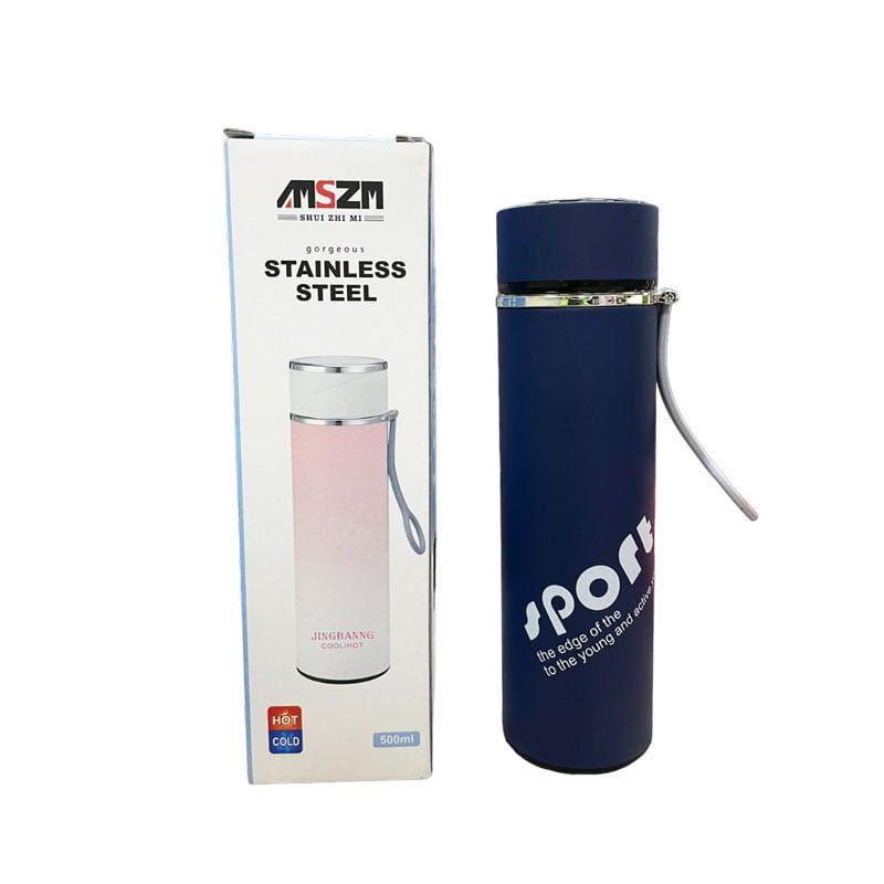 MSZM Μπουκάλι Θερμός 500mL - Stainless Steel Bottle - Image 4