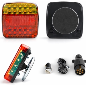 ΣΕΤ 2 Ασύρματων Επαναφορτιζόμενων Φώτων Τρέιλερ LD-01 - Wireless LED truck lights