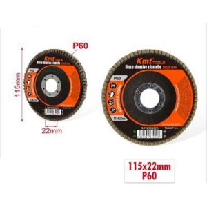 KMT Δίσκος Λείανσης P60 115x22mm- Sanding Disc