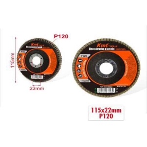 KMT Δίσκος Λείανσης P120 115x22mm- Sanding Disc