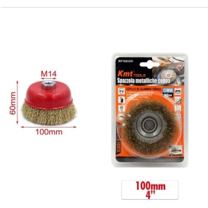 KMT Tools Συρματόβουρτσα για Δράπανο 100mm  - Drill Brush