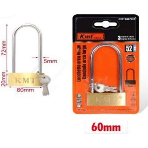 KMT Λουκέτο Ασφαλείας Με Κλειδάκι 52mm- Padlock