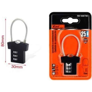 KMT Λουκέτο με Συνδυασμό 25mm - Coded Lock