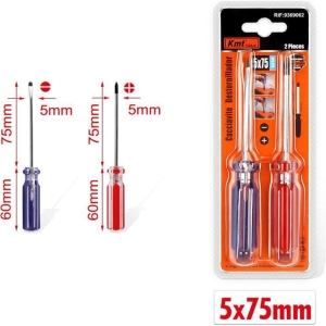 KMT Κατσαβίδι 5x75mm - Screwdriver