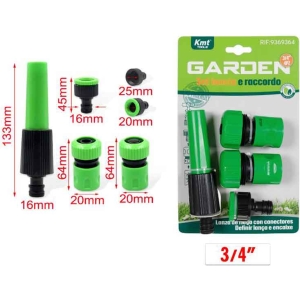 KMT Εκτοξευτήρας Νερού με Ταχυσυνδέσμους 3τμχ - Set lance and fitting