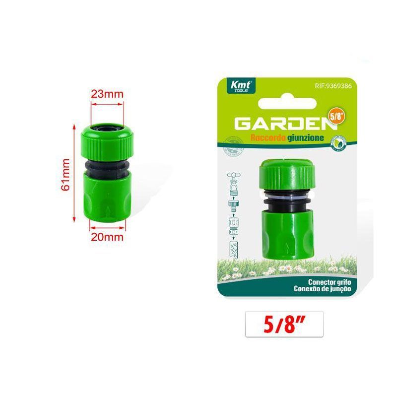 KMT Tools Ρακόρ Ποτίσματος για Λάστιχο 5/8″ 61 Χιλιοστών - Watering Fitting for Hose