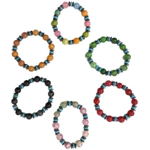 Alternative view of Βραχιόλια με λάστιχο 12τεμ – Bracelets