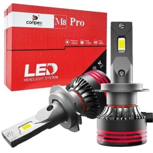 Conpex Λάμπα αυτοκινήτου H7 Ψυχρό Λευκό M8 Pro Canbus - LED Headlight