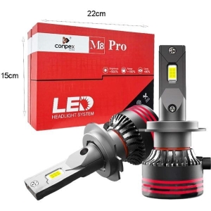Alternative view of Conpex Λάμπα αυτοκινήτου H1 Ψυχρό Λευκό M8 Pro Canbus - LED Headlight