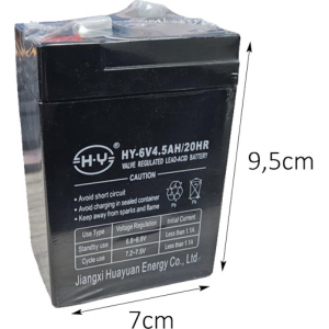 Alternative view of Μπαταρία Μολύβδου Κλειστού Τύπου 6V 4.5Ah - 6V 4.5Ah Sealed Lead Acid Battery