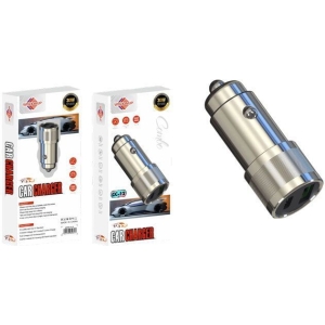 Wisdomup Φορτιστής Αυτοκινήτου με 2 θύρες CC-12 30W - PD + Fast car charger
