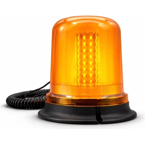 Φάρος Ασφαλείας Περιστρεφόμενος Μαγνητικός 12V Πορτοκαλί – LED Warning light