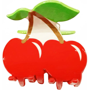Σετ 12 Κλάμερ Μαλλιών Κεράσια - Cherry Hair Clips Set of 12