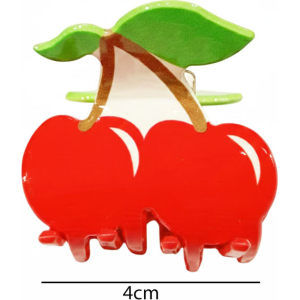 Alternative view of Σετ 12 Κλάμερ Μαλλιών Κεράσια - Cherry Hair Clips Set of 12