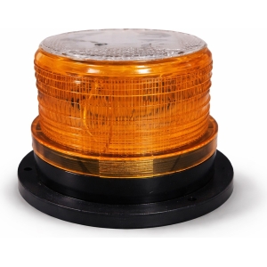 Μαγνητική Προειδοποιητική Λάμπα LED Οχημάτων 12V με Πορτοκαλί Φως - Magnetic LED Vehicle Warning Light