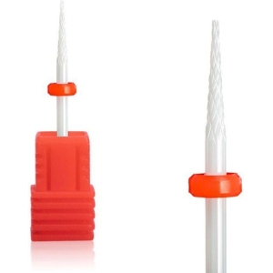 Κεραμικό φρεζάκι κόκκινο Β2 - Ceramic nail drill bit