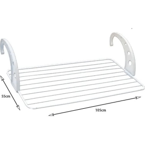 Alternative view of Απλώστρα Μπαλκονιού Αλουμινίου - Απλώστρα Παπαγάλος 105x55cm - Balcony Clothers Dryer