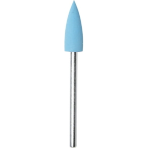 Φρεζάκι buffer σιλικόνης μπλε E1 - Rubber Silicone nail drill bit