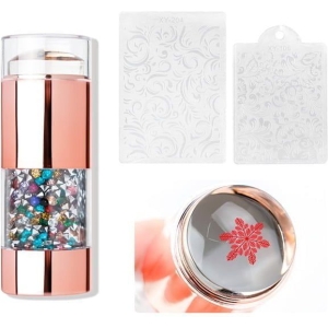 Alternative view of Στάμπα νυχιών σιλικόνης - Silicone stamp double