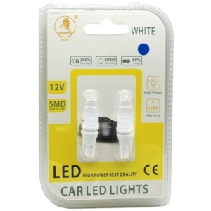 EJC Λάμπες Αυτοκινήτου Canbus 12V T10-3 2τμχ μπλε φως – LED light