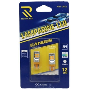 Rchang LED Φώτα αυτοκινήτου Canbus T10 Κίτρινο 12V