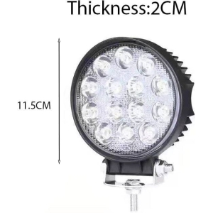 Alternative view of Προβολέας αυτοκινήτου στρογγυλό 42W - LED Car Super Power Irradiation Lamp